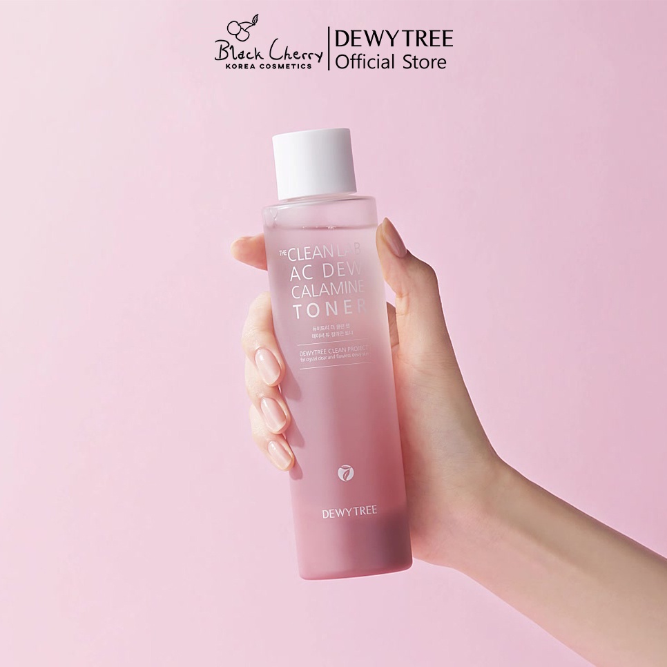 Nước hoa hồng cho da dầu mụn Dewytree The Clean Lab AC DEW Calamine Toner 200ml