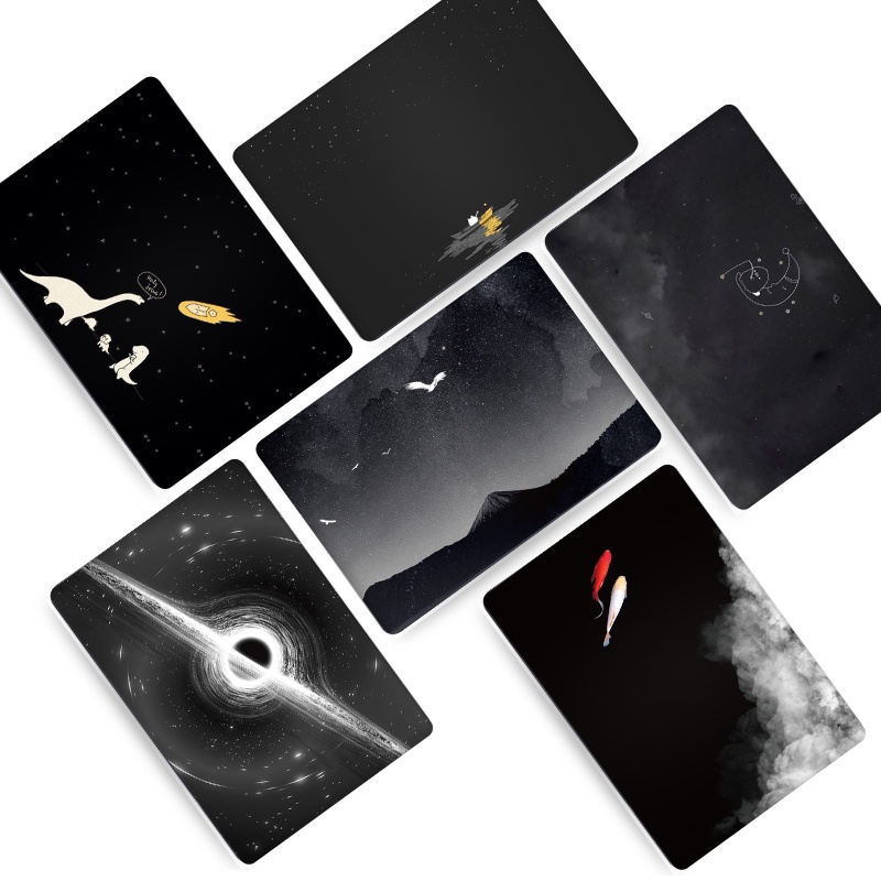 Bộ 2 Đề Can VINYL Màu Đen Tự Dính Dán Laptop 12 13 14 15.6 inches ASUS ROG G513Q FX506HC FX506HM Zenbook U3700JProtector