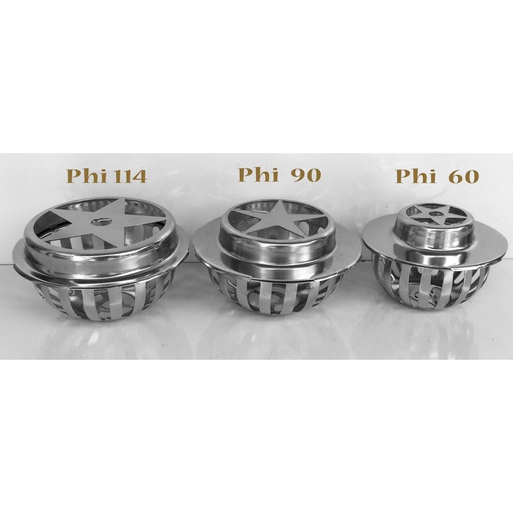 Quả cầu sân thượng SUS304, quả cầu chắn rác, quả cầu lưới, bảo hành 12 tháng