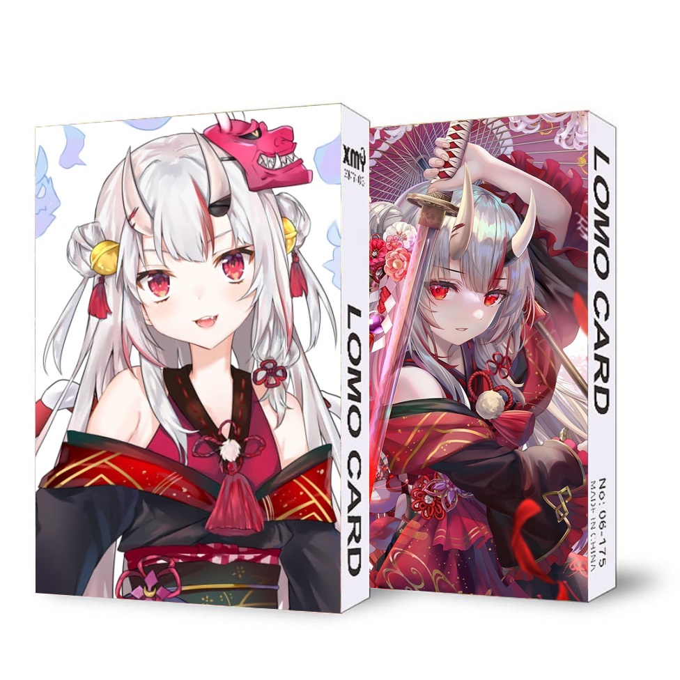 Hộp ảnh lomo in hình thành viên Vtuber HOLOLIVE anime chibi 30 tấm