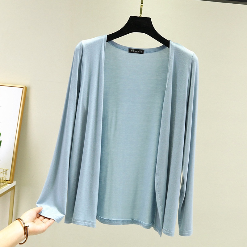 Áo Khoác Cardigan Dáng Dài Phong Cách Hàn Quốc