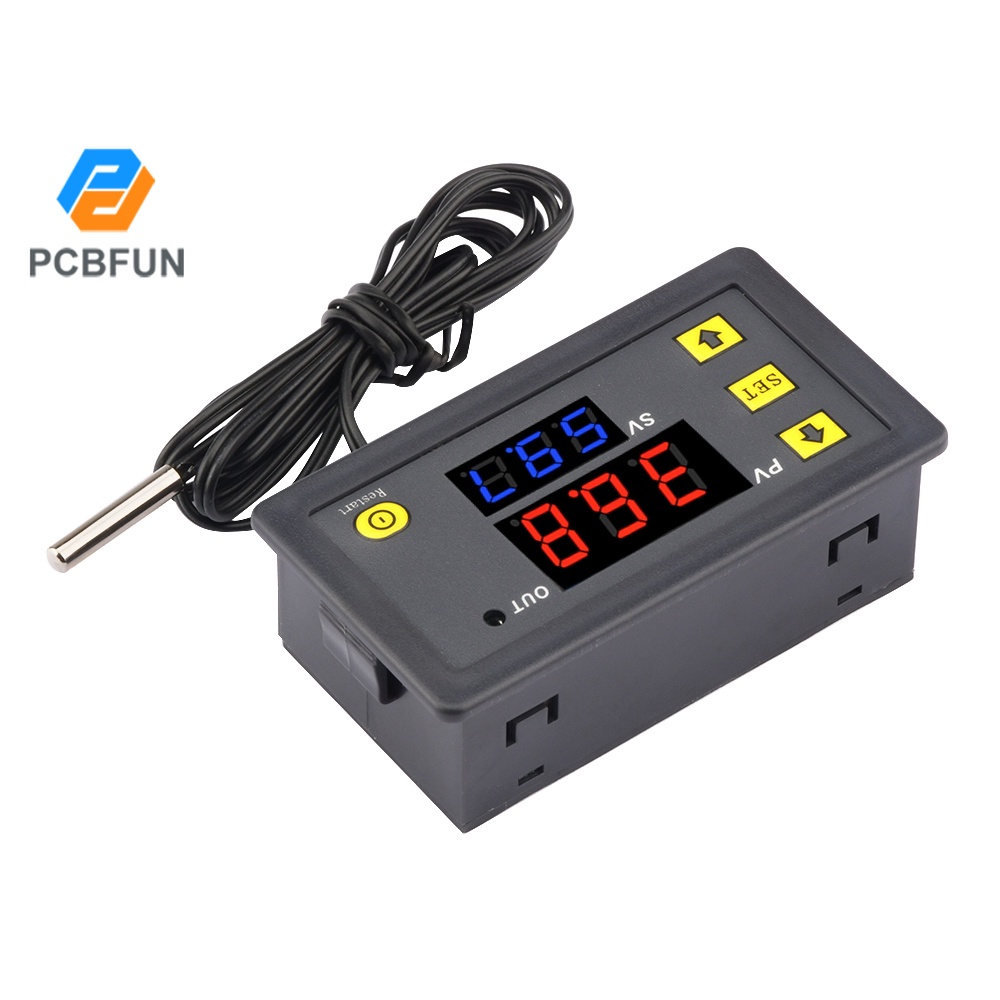 Bộ điều khiển nhiệt độ kỹ thuật số PCBFUN W3230 LCD 12V 20A chuyên dụng