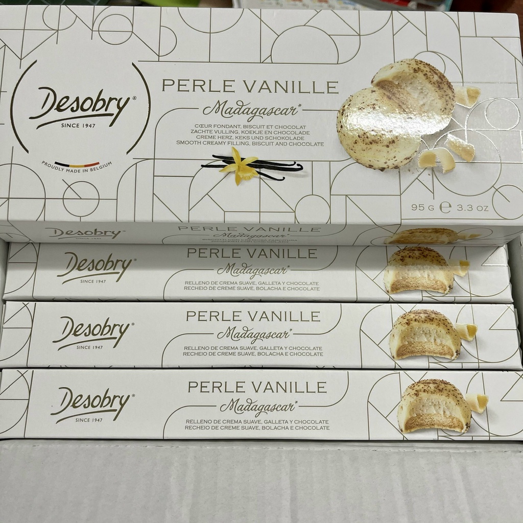 Bánh quy phủ socola Desobry Bỉ 2 vị-date 9/2022