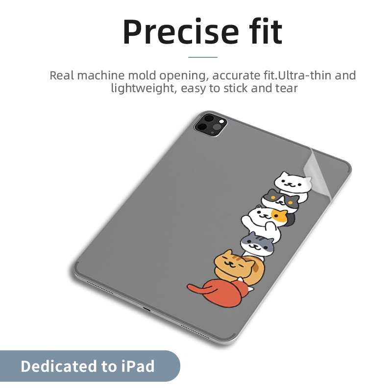 Bao Da Máy Tính Bảng Vinyl Họa Tiết Hoạt Hình Cho Ipad Mini 6 2021 Pro 9 11 12.9 inch A2378 A2461/A2379/A246