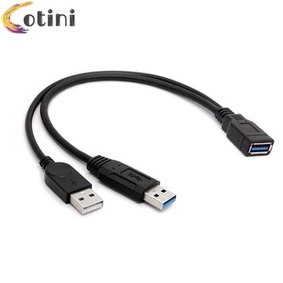 Dây Cáp Chữ Y Chuyển Đổi Dữ Liệu Usb 3.0 Female Sang Usb Male