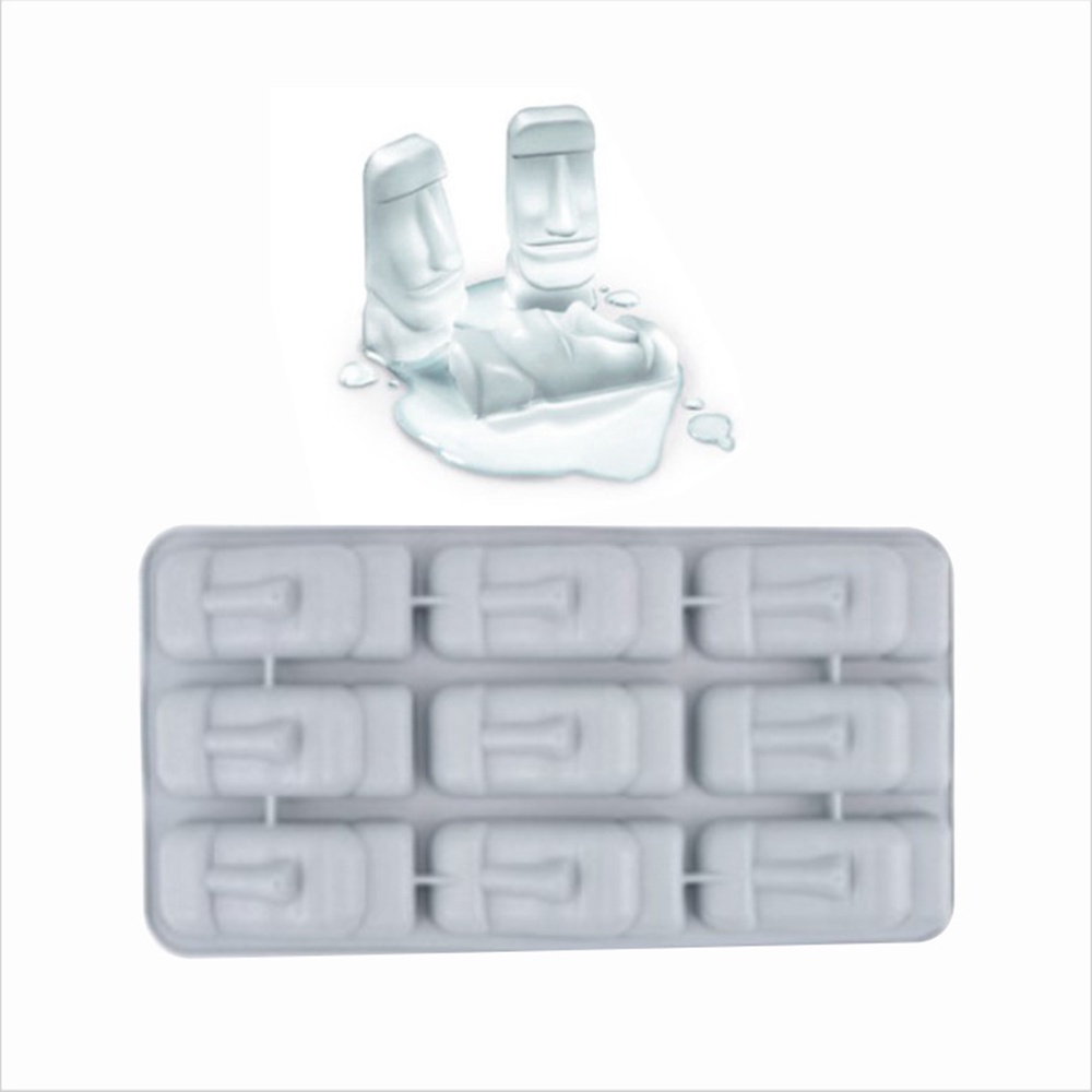 Khuôn Silicone Làm Tượng Đá Xi Măng Hình Hòn Đảo Phục Sinh