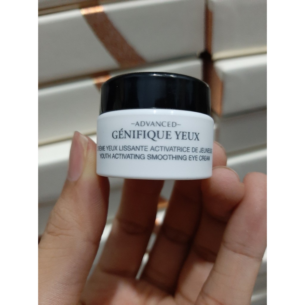 10 gói Kem giảm thâm, bọng, nhăn vùng mắt lancome ADVANCED GÉNIFIQUE YEUX EYE CREAM | BigBuy360 - bigbuy360.vn