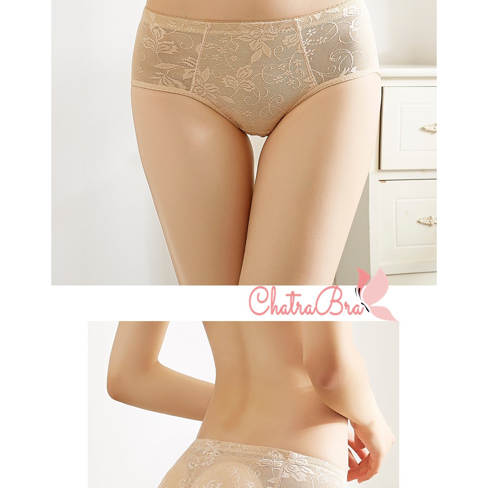 Quần lót ren cao cấp độn mông mỏng nịt bụng giảm mỡ bụng dưới | BigBuy360 - bigbuy360.vn