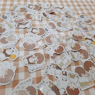 Hộp 45 Miếng Dán Sticker Trang Trí Dễ Thương