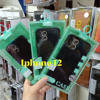 Ốp lưng dẻo màu đen iPhone 12/ 12 Pro/ 12 Pro max Chính hãng OU Case