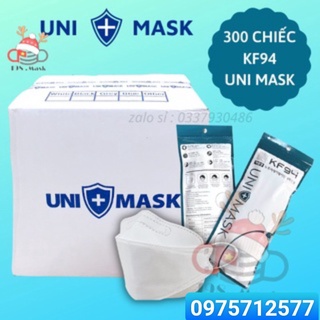 Sỉ 1 thùng khẩu trang kf94 uni mask xuất hàn kháng khuẩn