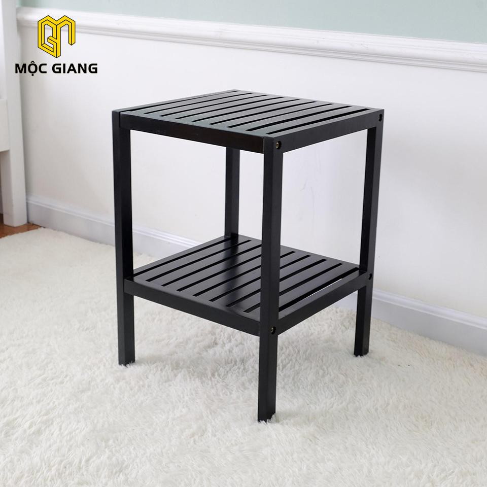 Kệ Gỗ Vuông 2 Tầng - Kệ Tủ Đầu Giường Gỗ Thông - Nội Thất Mộc Giang | BigBuy360 - bigbuy360.vn