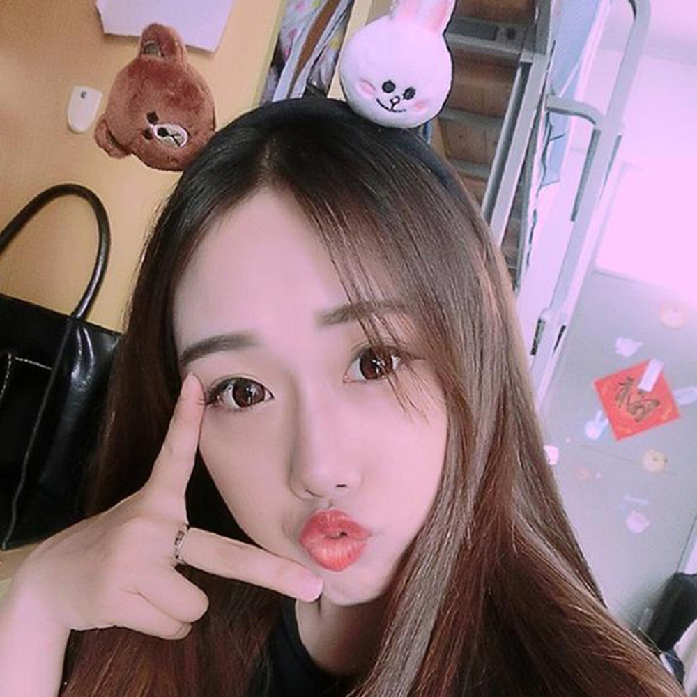 Băng Đô Cài Tóc Hình Thú Đáng Yêu Phong Cách Hàn Quốc