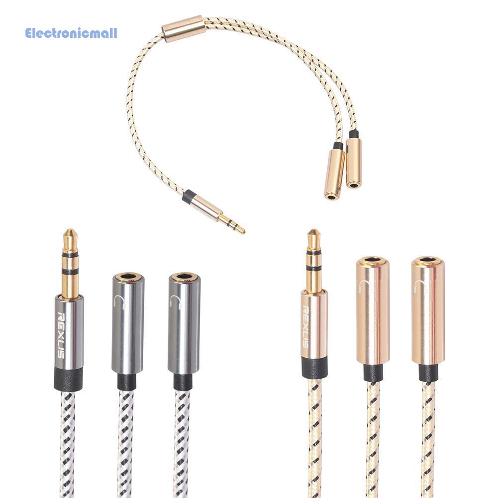Cáp Chia 2 Cổng Âm Thanh 3.5mm