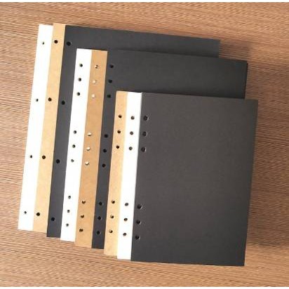 Giấy đen / trắng / Kraft 300 gram A5 / B5 / A4 (15 tờ / gói)