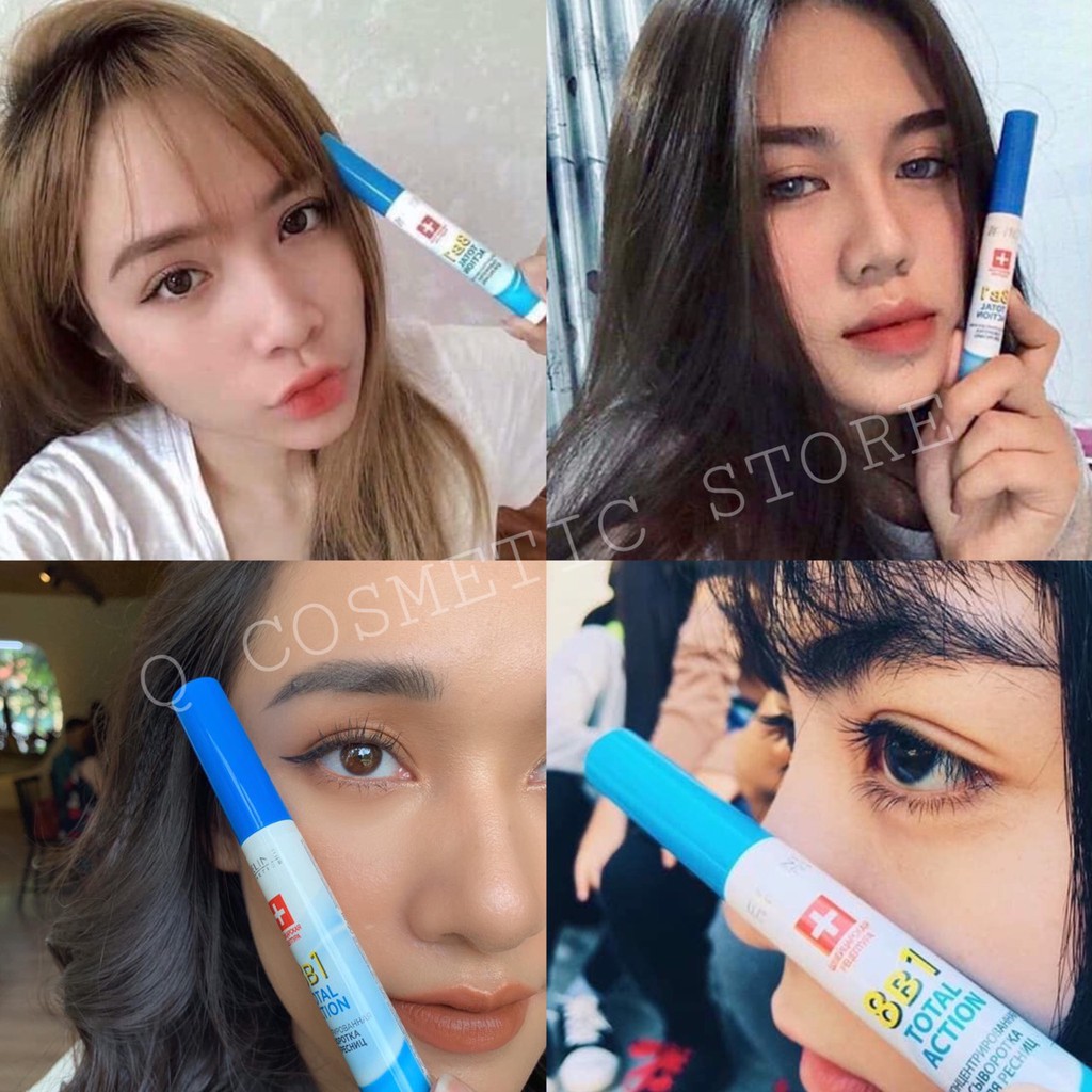 Huyết Thanh Đậm Đặc Dưỡng Mi Eveline Xuất Xứ Nga 8in1 Total Action Lash Thepary Professional 10ml