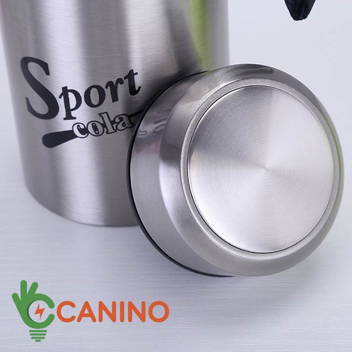 Bình Giữ Nhiệt Nóng Lạnh Đa Năng Chai Giữ Nhiệt Hợp Kim Không Gỉ Sport Cola Canino Cao Cấp