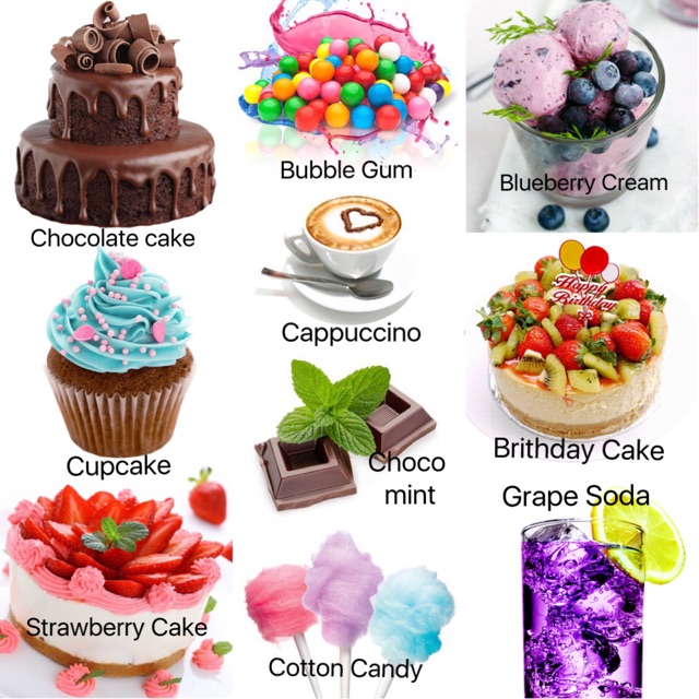 Hương Liệu Mỹ USA (50ml-100ml)