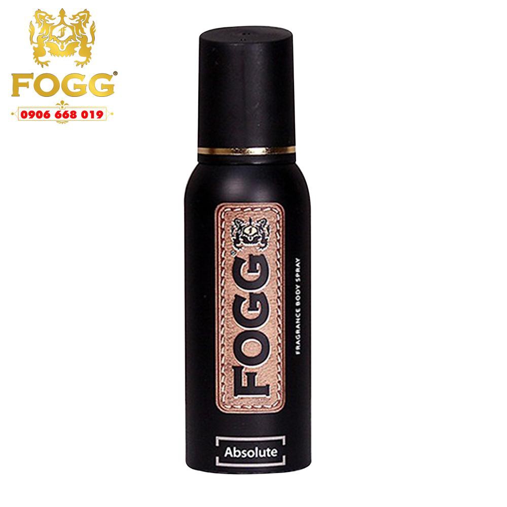 XỊT TOÀN THÂN NGĂN MÙI FOGG ABSOLUTE DÀNH CHO NAM 120MLKhử mùi cho nam
