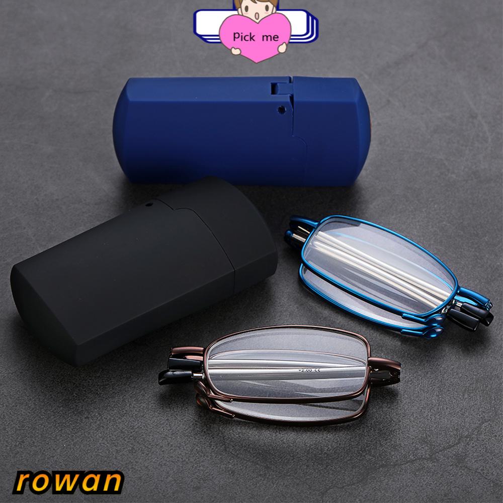 Mắt Kính Đọc Sách Gọng Kim Loại 1.0-4.0 Độ Có Thể Gấp Gọn Tiện Lợi