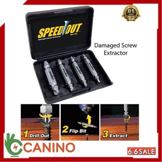 Bộ tháo đinh ốc vít tòe đầu thông minh tiện dụng Canino (lỗi 1 đổi 1 trong 7 ngày)