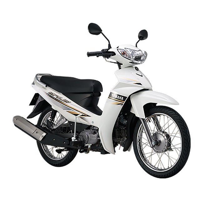 Tem rời sirius vàng nhạt xe trắng