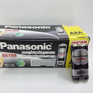 Vỉ 4 viên Pin tiểu PANASONIC  AA - AAA