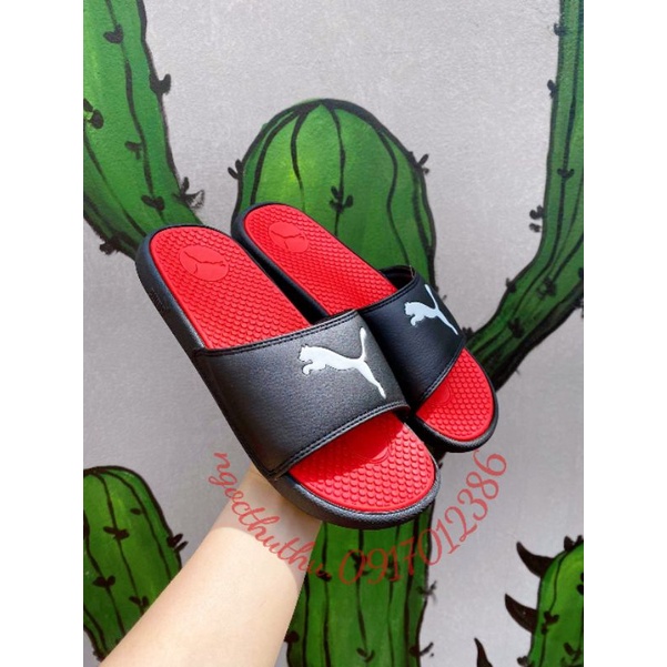 Dép Pú.Mà đế đỏ