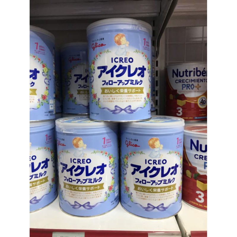 Thực Phẩm Bổ Sung: Sản Phẩm Dinh Dưỡng Glico Icreo Balance Milk (Icreo Số 9) 800g/Hộp