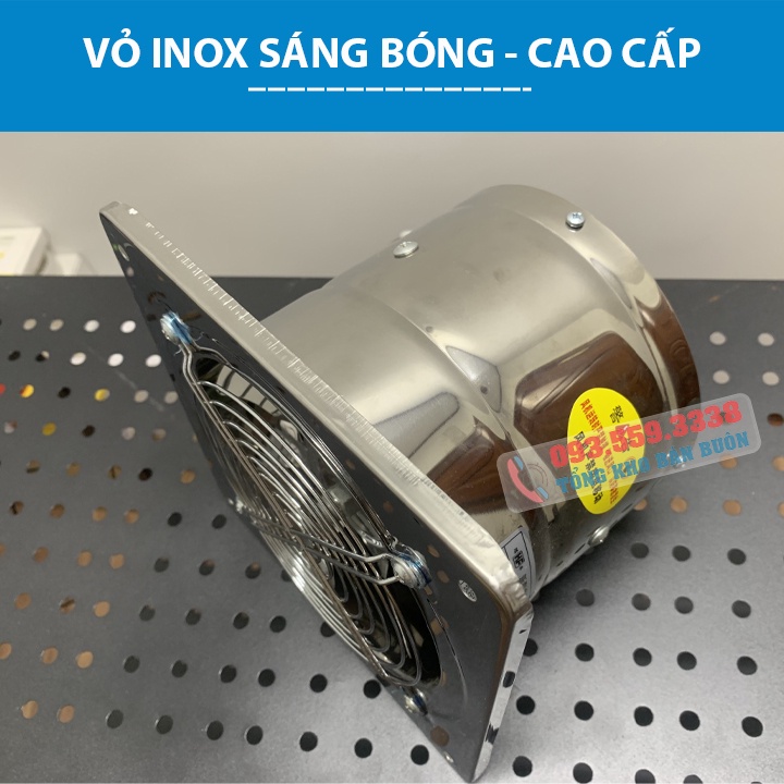 Quạt Thông Gió, Quạt Hút Mùi nhà Bếp, Nhà vệ Sinh FD200 Công Suất 80W - Lõi Đồng Cao Cấp