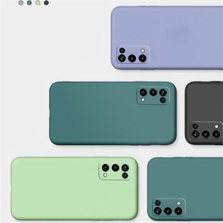 Ốp Lưng Silicone Màu Trơn Đơn Giản Cho Realme 7 Pro Realme 7 X7 6 Pro C11 C12 C15