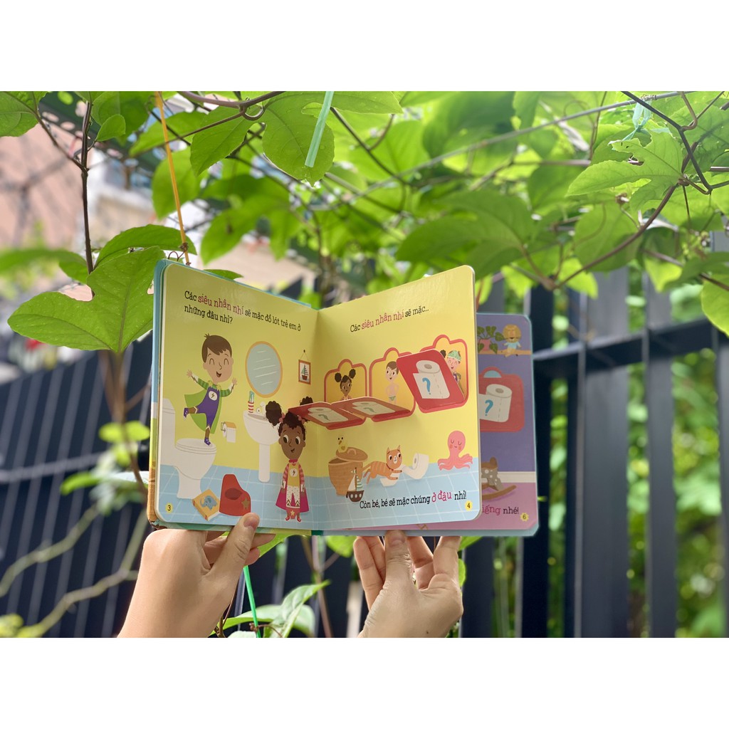 Sách - Lift-the-flap - Lật mở khám phá- Bé giỏi giang, vệ sinh đúng cách