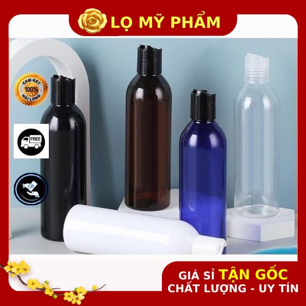 Chai Chiết Mĩ Phẩm ❤ GIÁ TỐT NHẤT ❤ Chai nhựa pet nắp nhấn 150ml,200ml,250ml chiết mỹ phẩm , phụ kiện du lịch