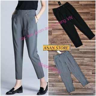 Quần tây nữ cách điệu🔥freeship🔥 quần tây xưởng xuất khẩu