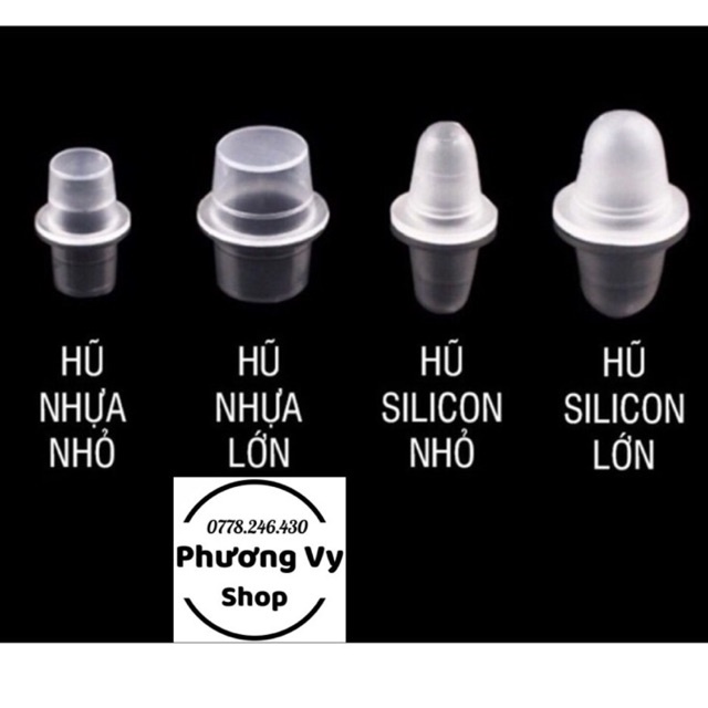 Chum silicon, chum nhựa đựng mực(~100 chiếc)