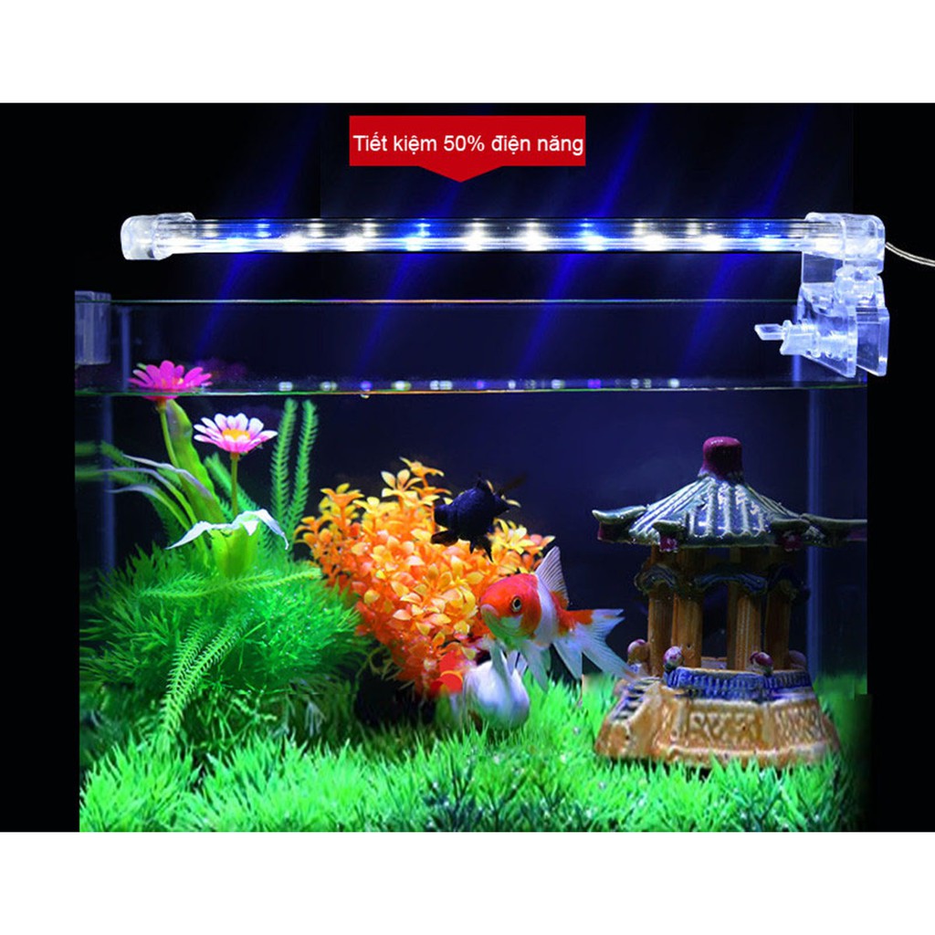 Đèn trang trí, Đèn led lắp cho bể cá LED D30 - Ánh sáng đẹp, Chất liệu trong suốt, bền bỉ, Nhỏ gọn dễ