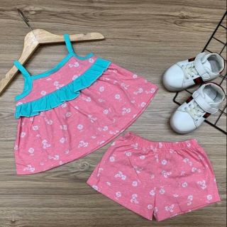 Combo 4 bộ cotton áo dây xuất dư