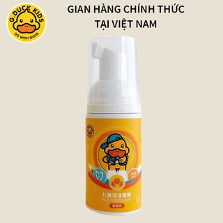 Kem đánh răng dạng bọt vị cam an toàn cho bé giúp làm sạch răng cho trẻ