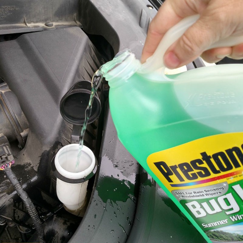 Nước rửa kính xe ôtô Prestone Windshield Washer Fluid - can 3.78 lít