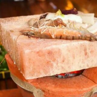 HỘP ĐÁ MUỐI  PHẲNG XÔNG CHÂN