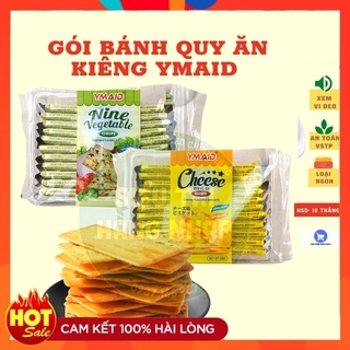 Gói Bánh Quy Ăn Kiêng YMAID Vị Rau Củ và Bơ