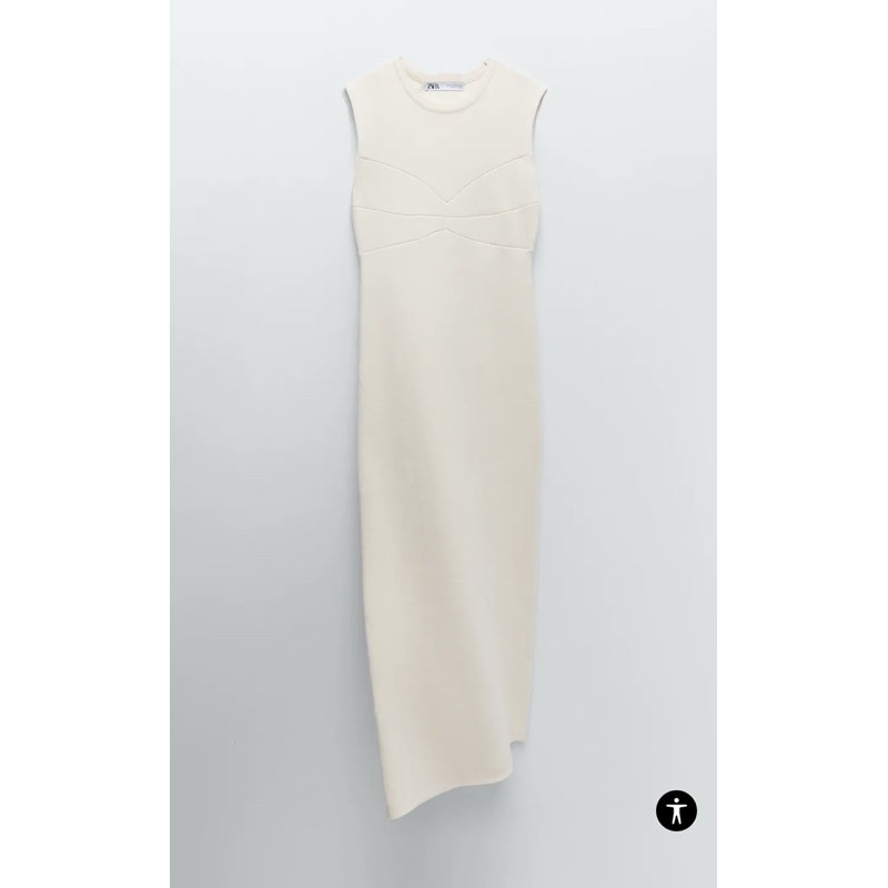 Zara Knit Midi Dress