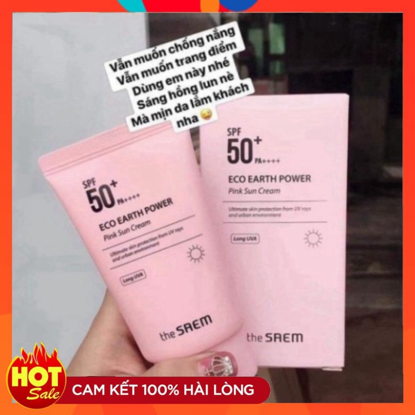 Kem chống nắng The Saem Eco Earth Power SPF 50+ PA+++ | BigBuy360 - bigbuy360.vn