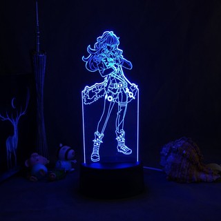 Đèn Led 3D USB Genshin Impact- Diluc