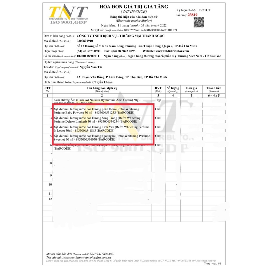 Xịt khử mùi Refre dưỡng trắng hương nước hoa Refre 30ml