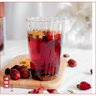 Set 20 gói trà dâu tằm lục vị mix táo đỏ , nụ hồng , mộc quế hoa , kỷ tử , nụ nhài đẹp da detox_trathaomocvivi