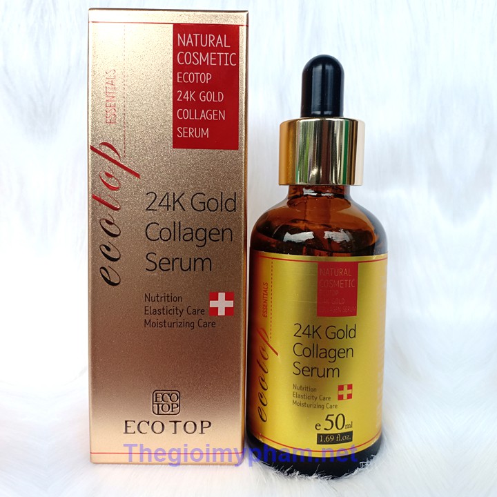 Serum 24K Gold Collagen Ecotop 50ml Hàn Quốc