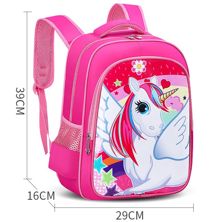 Balo học sinh siêu nhẹ các nhân vật hoạt hình cực dễ thương (39x29x16cm) - NK2521