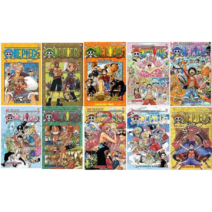 Sách - Combo ONE PIECE Vua hải tặc - 10 quyển