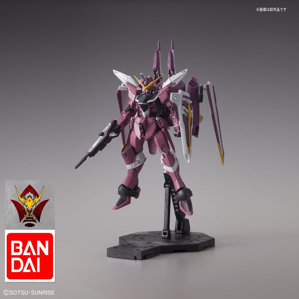 Mô Hình Lắp Ráp Mg Justice Gundam Bandai ZGMF-X09A 1/100 Seed Đồ Chơi Anime Nhật